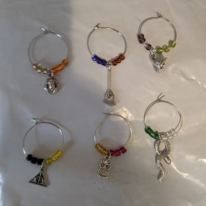 Wine Glass Charms Markers